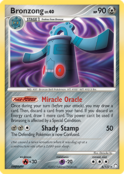 Bronzong 6/123 Pokémon card from Mysterious Treasures for sale at best price