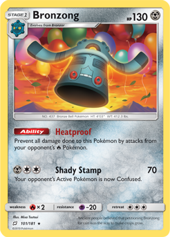 Bronzong 101/181 Pokémon card from Team Up for sale at best price