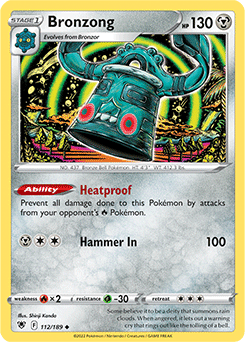 Bronzong 112/189 Pokémon card from Astral Radiance for sale at best price