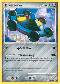 Carte Pokémon Bronzor 34/99 de la série Arceus en vente au meilleur prix