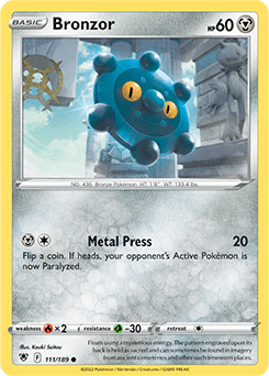 Bronzor 111/189 Pokémon card from Astral Radiance for sale at best price