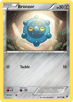 Bronzor 60/119 Pokémon card from Phantom Forces for sale at best price