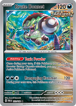 Brute Bonnet 123/182 Pokémon card from Paradox Rift for sale at best price