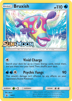 Bruxish SM11 Pokémon card from Sun and Moon Promos for sale at best price