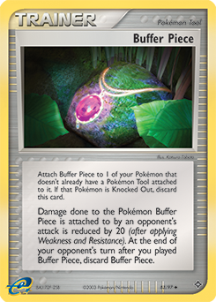 Carte Pokémon Peu commune Pare-chocs 83/97 de la série Ex Dragon