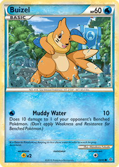 Buizel 45/95 Pokémon card from Unleashed for sale at best price