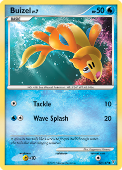 Buizel 92/147 Pokémon card from Supreme Victors for sale at best price