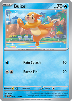 Buizel 046/198 Pokémon card from Scarlet & Violet for sale at best price