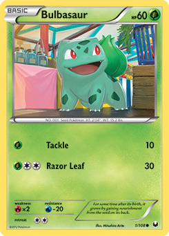 Bulbasaur 1/108 Pokémon card from Dark Explorers for sale at best price