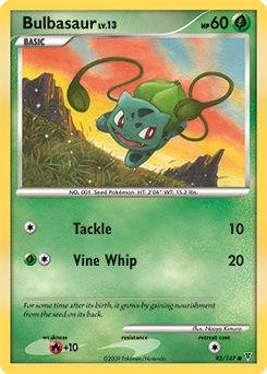 Bulbasaur 93/147 Pokémon card from Supreme Victors for sale at best price