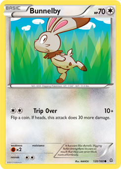 Bunnelby 120/160 Pokémon card from Primal Clash for sale at best price