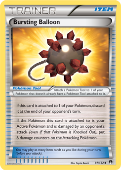 Bursting Balloon 97/122 Pokémon card from Breakpoint for sale at best price