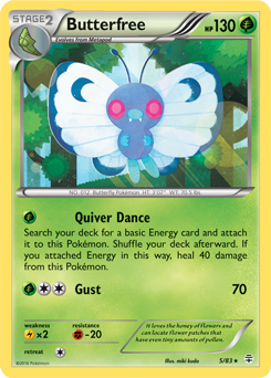 Butterfree 5/83 Pokémon card from Generations for sale at best price