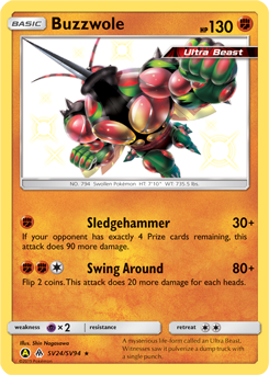 Buzzwole SV24/SV94 Pokémon card from Hidden Fates for sale at best price