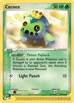 Cacnea 57/100 Pokémon card from Ex Sandstorm for sale at best price