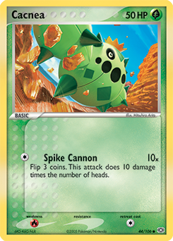 Carte Pokémon Cacnea 44/106 de la série Ex Emeraude en vente au meilleur prix