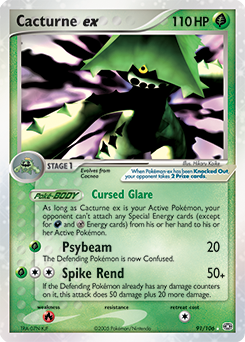Cacturne EX 91/106 Pokémon card from Ex Emerald for sale at best price