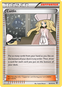 Caitlin 78/101 Pokémon card from Plasma Blast for sale at best price