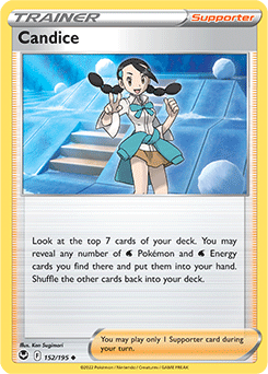 Candice 152/195 Pokémon card from Silver Tempest for sale at best price
