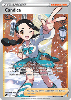 Candice 189/195 Pokémon card from Silver Tempest for sale at best price