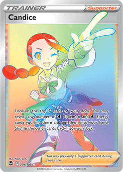 Candice 204/195 Pokémon card from Silver Tempest for sale at best price