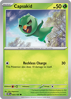 Capsakid 23/197 Pokémon card from Obsidian Flames for sale at best price