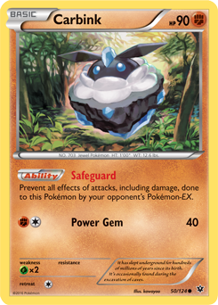 Carbink 50/124 Pokémon card from Fates Collide for sale at best price