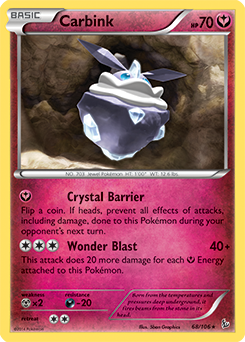 Carbink 68/106 Pokémon card from Flashfire for sale at best price