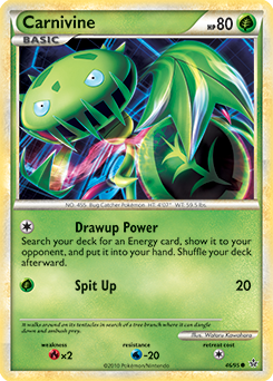 Carnivine 46/95 Pokémon card from Unleashed for sale at best price