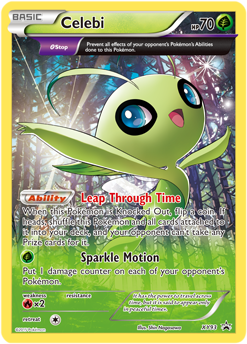 Promo Pokémon card Celebi XY93 from XY Promos expansion