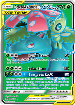 Celebi Venusaur GX 159/181 Pokémon card from Team Up for sale at best price