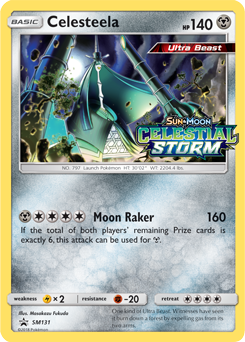 Celesteela SM131 Pokémon card from Sun and Moon Promos for sale at best price