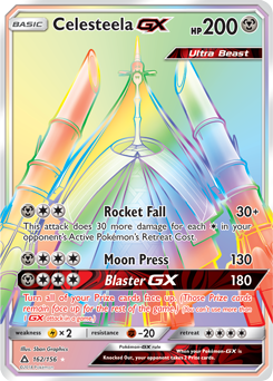 Celesteela GX 162/156 Pokémon card from Untra Prism for sale at best price