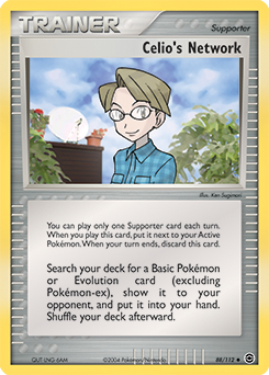 Celio's Network 88/112 Pokémon card from Ex Fire Red Leaf Green for sale at best price