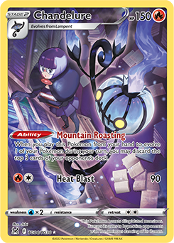 Chandelure TG04/TG30 Pokémon card from Lost Origin for sale at best price