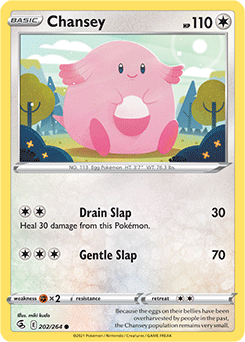 Chansey 202/264 Pokémon card from Fusion Strike for sale at best price