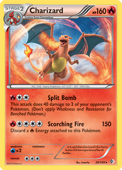 Charizard 20/149 Pokémon card from Boundaries Crossed for sale at best price