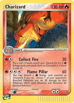 Carte Pokémon Holographique Secrète Dracaufeu 100/97 de la série Ex Dragon