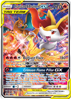 Charizard Braixen GX SM230 Pokémon card from Sun and Moon Promos for sale at best price