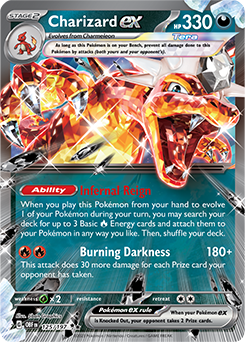 Charizard ex 125/197 Pokémon card from Obsidian Flames for sale at best price