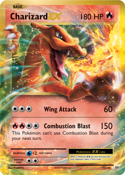 Charizard EX 12/108 Pokémon card from Evolutions for sale at best price