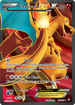 Charizard EX 100/106 Pokémon card from Flashfire for sale at best price