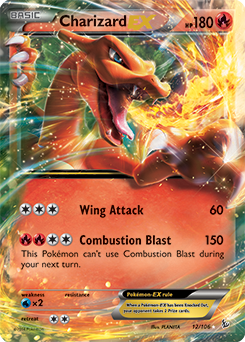 Charizard EX 12/106 Pokémon card from Flashfire for sale at best price