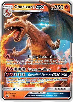 Charizard GX SM195 Pokémon card from Sun and Moon Promos for sale at best price