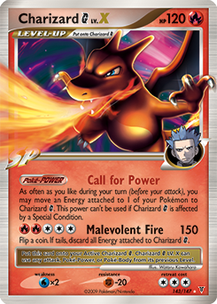 Charizard LV.X 143/147 Pokémon card from Supreme Victors for sale at best price