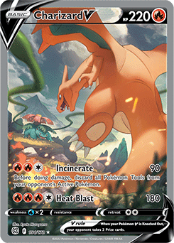 Charizard V 154/172 Pokémon card from Brilliant Stars for sale at best price