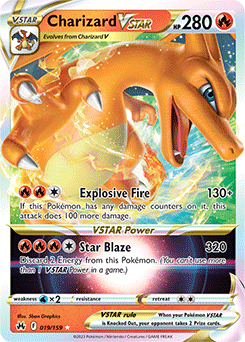 Charizard VSTAR 019/159 Pokémon card from Crown Zenith for sale at best price