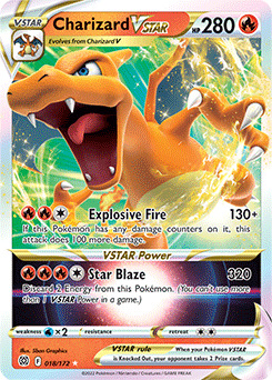 Charizard VSTAR 018/172 Pokémon card from Brilliant Stars for sale at best price