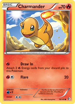 Charmander 18/149 Pokémon card from Boundaries Crossed for sale at best price