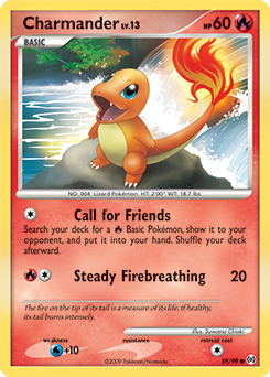 Charmander 59/99 Pokémon card from Arceus for sale at best price